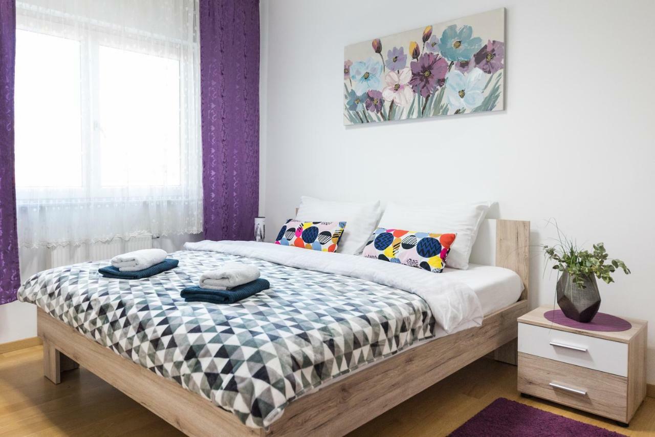 2 Bedroom Apt. In The Business Zone- Free Parking Zagreb Exterior foto